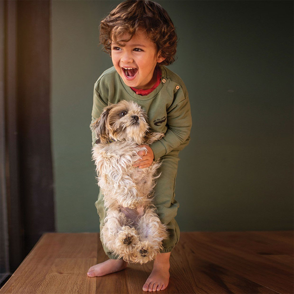 Antebies Crocodile Fun Futter Sweatshirt Pantolon Takım