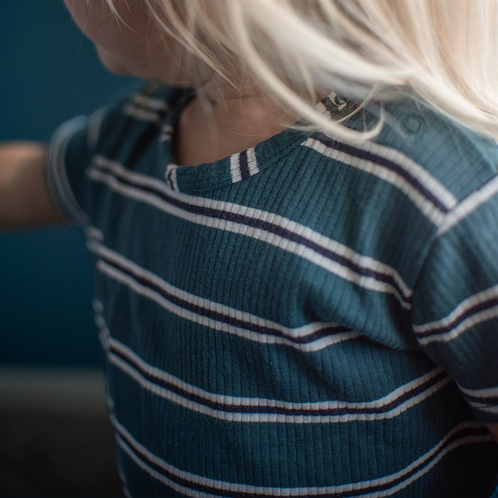 Antebies Galaxy Stripe Kısa Kollu Tişört