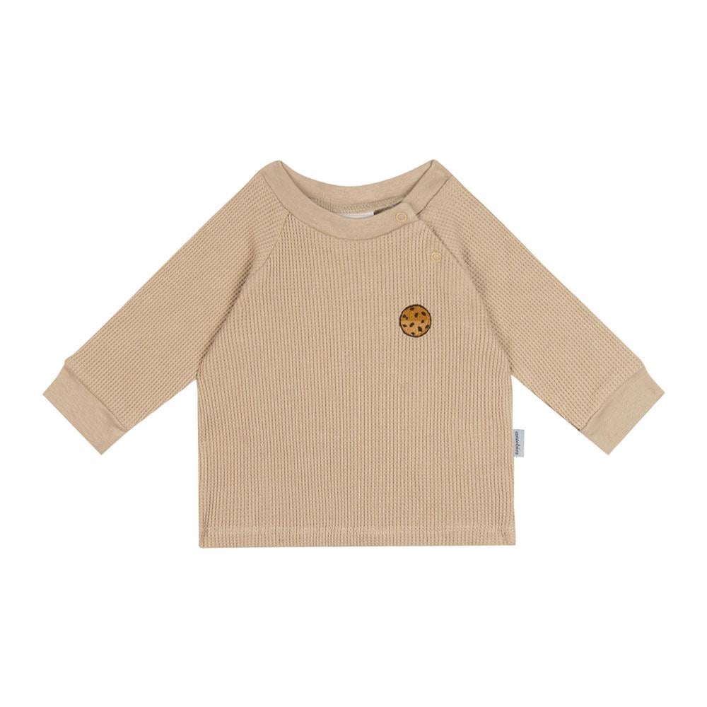 Antebies Kurabiye Canavarı Nakışlı Uzun Kollu Tişört