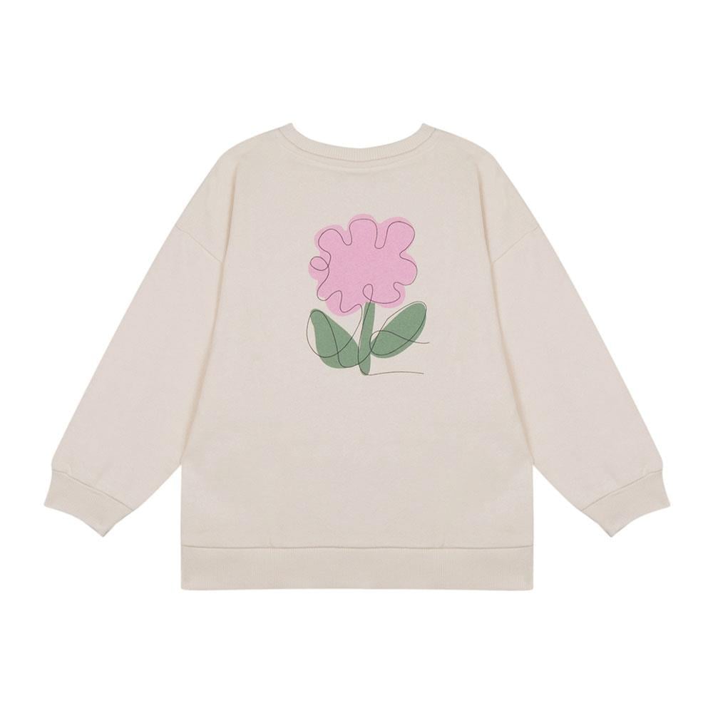 Antebies Les Fleurs Sweatshirt Krem