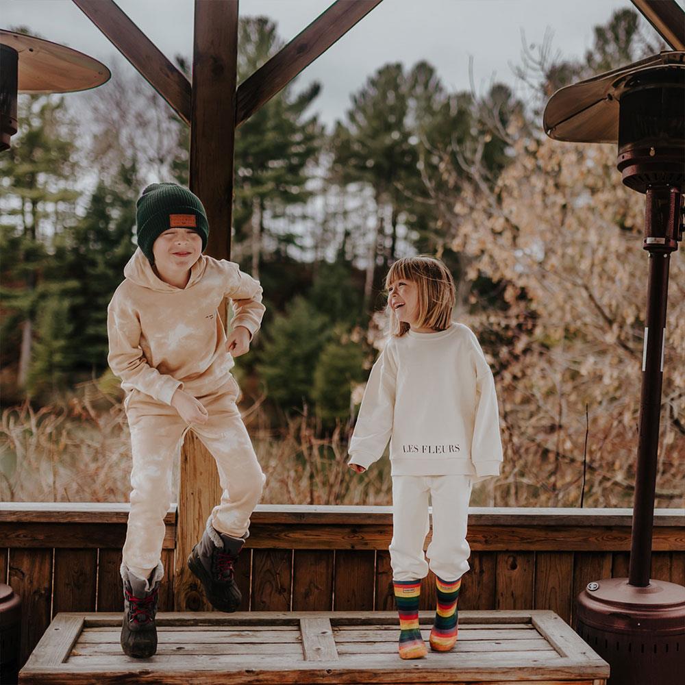 Antebies Les Fleurs Sweatshirt Krem