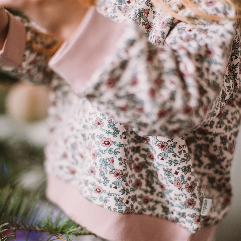 Antebies Winter Flowers Futter Sweatshirt