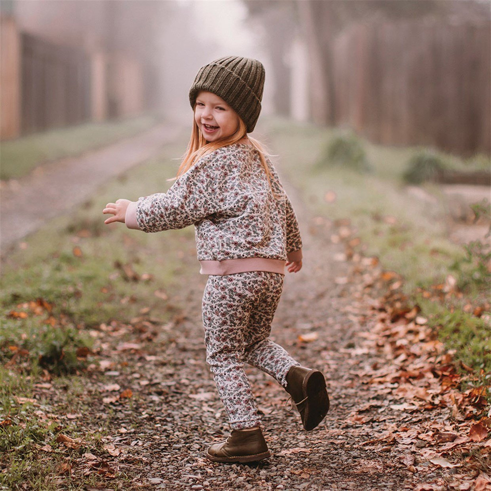 Antebies Winter Flowers Futter Sweatshirt