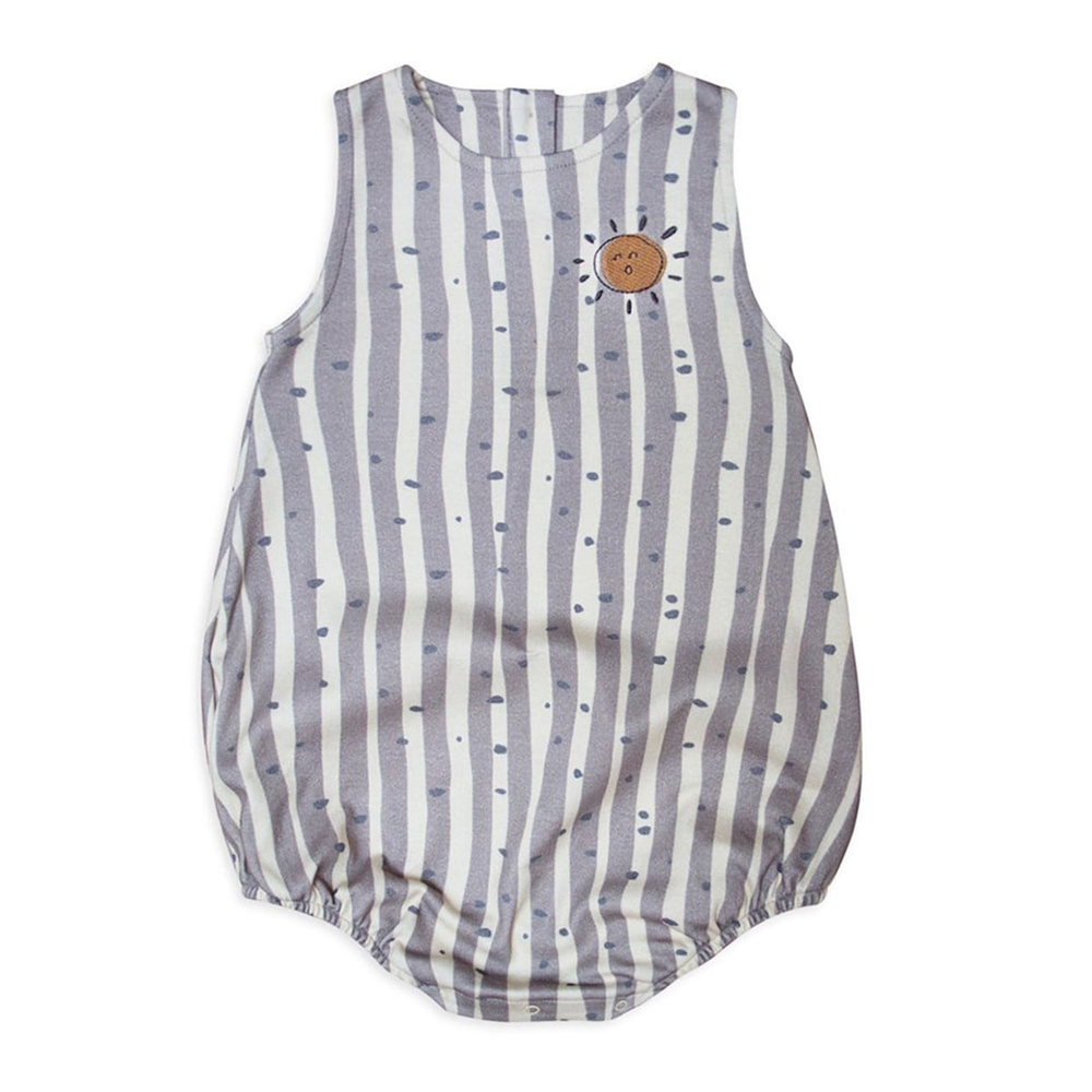 Auntie Me Irregular Stripes & Dots Bebek Balon Tulum