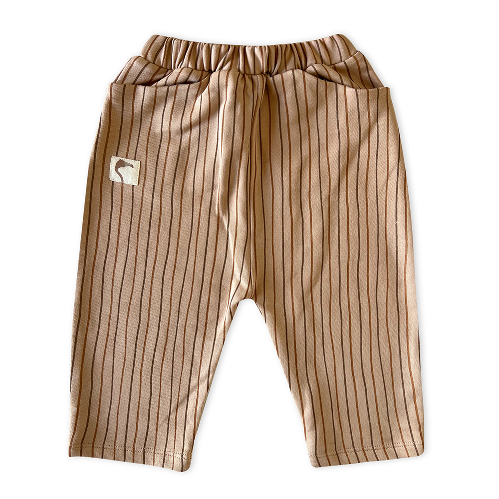 Auntie Me Organik Wavy Striped Eşofman Altı