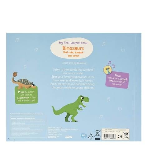 Auzou My First Sound Book Dinosaurs