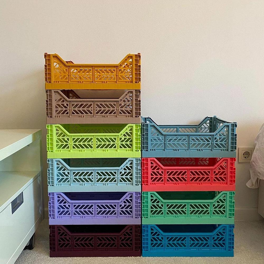 Aykasa Katlanabilir Midibox Kasa Teal