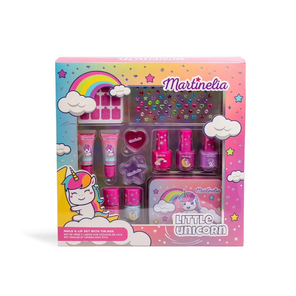 Martinelia Little Unicorn Kız Çocuk Teneke Kutulu Makyaj Seti