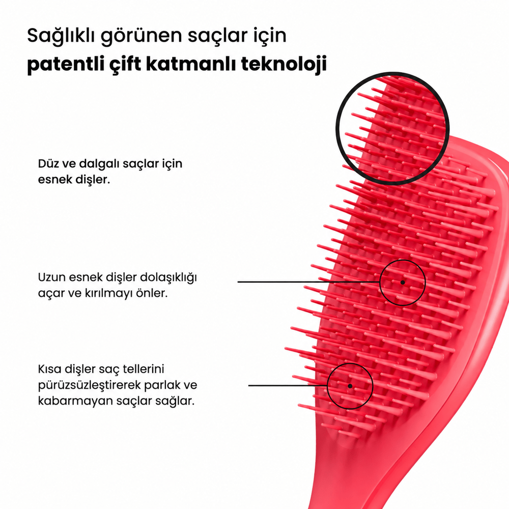 Tangle Teezer Ultimate Detangler Mini Pink Punch
