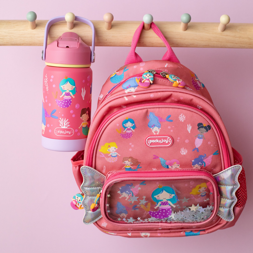 SipnJoy PacknJoy Çocuk Srt Çantası Small Mermaid Dream