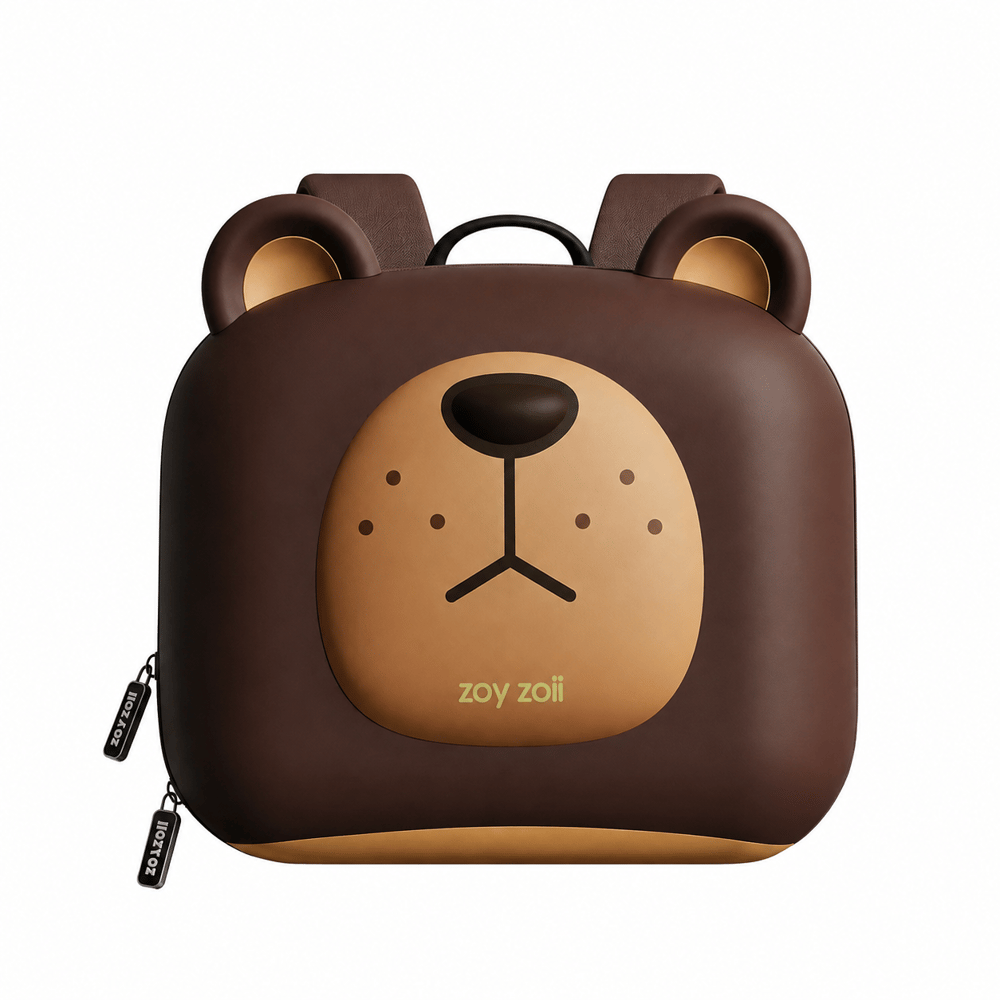 Zoyzoii Forest Serisi Cute Big Brown Bear Sırt Çantası