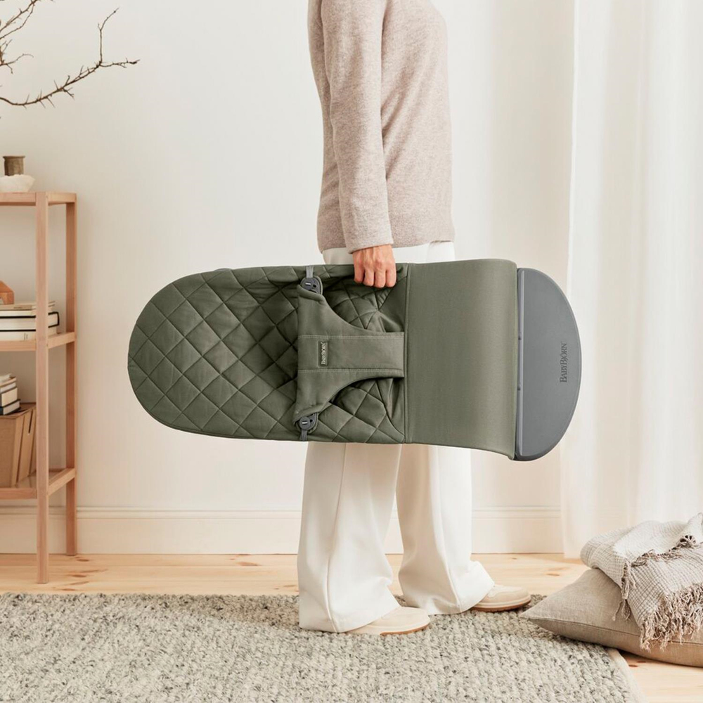 BabyBjörn 2'li Set Bliss Ana kucağı & Kanguru Mini Woven Dark Green
