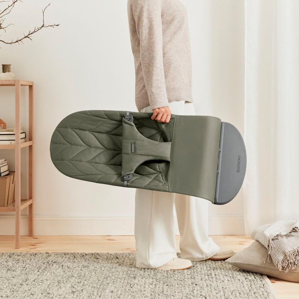 BabyBjörn 2'li Set Bliss Ana kucağı & Kanguru Mini Woven Dark Green