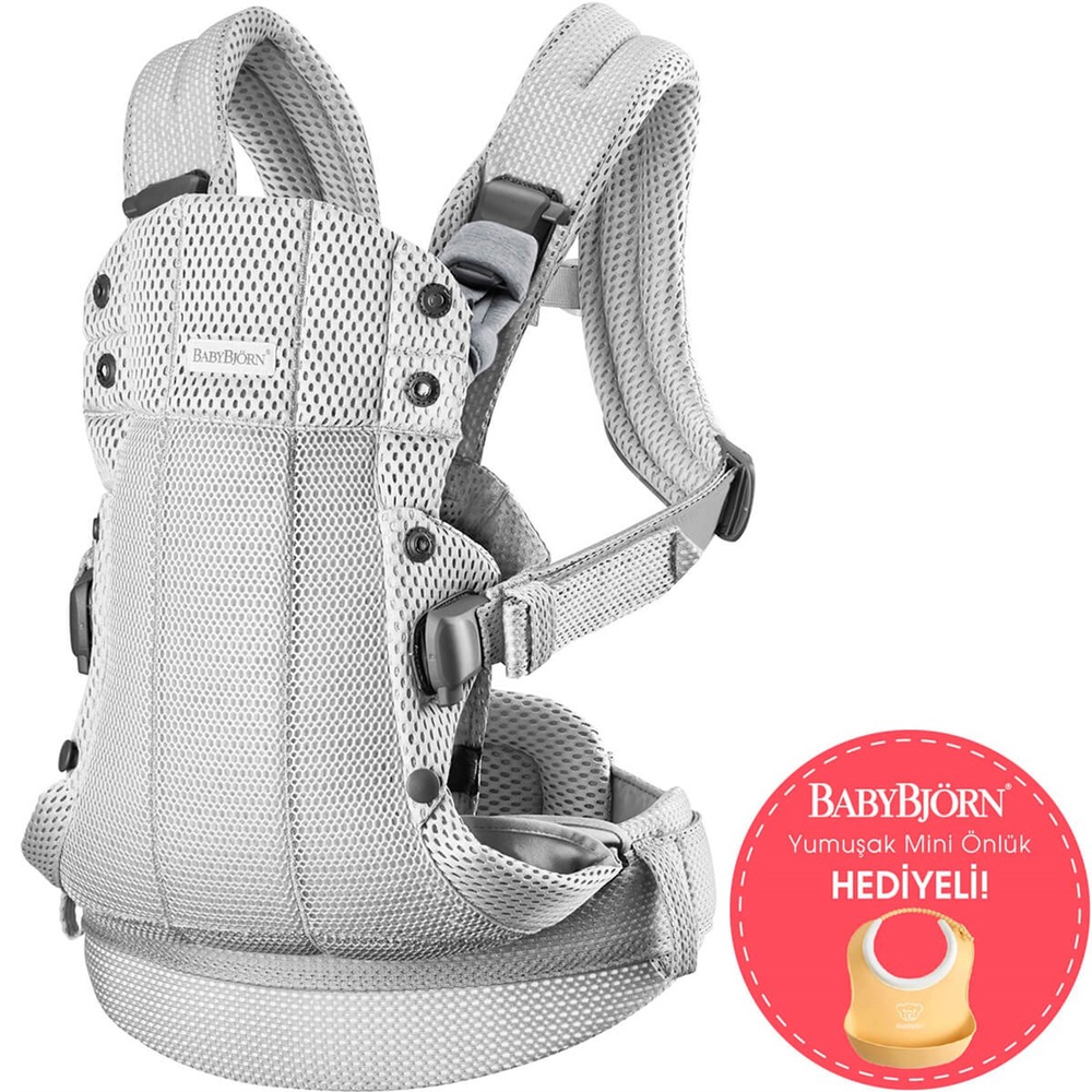 BabyBjörn Kanguru Harmony 3D Mesh / Silver