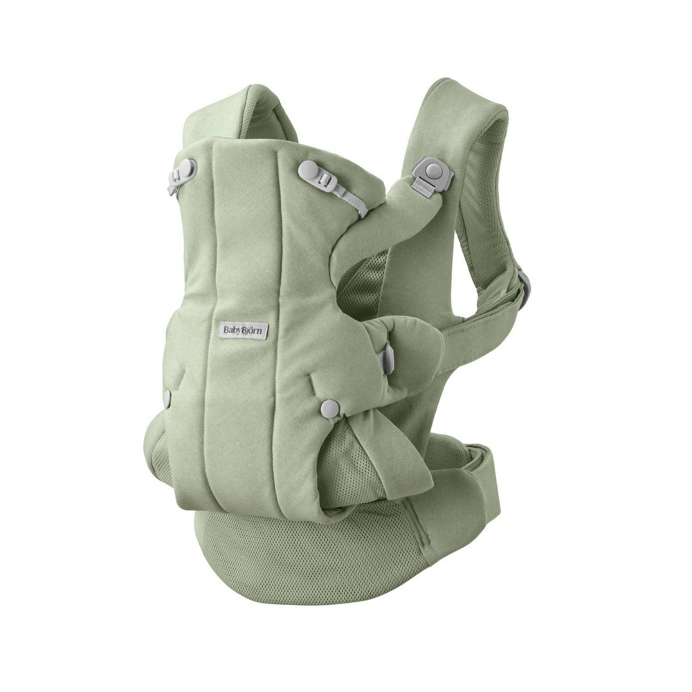 BabyBjörn Kanguru Hold Woven Light Green