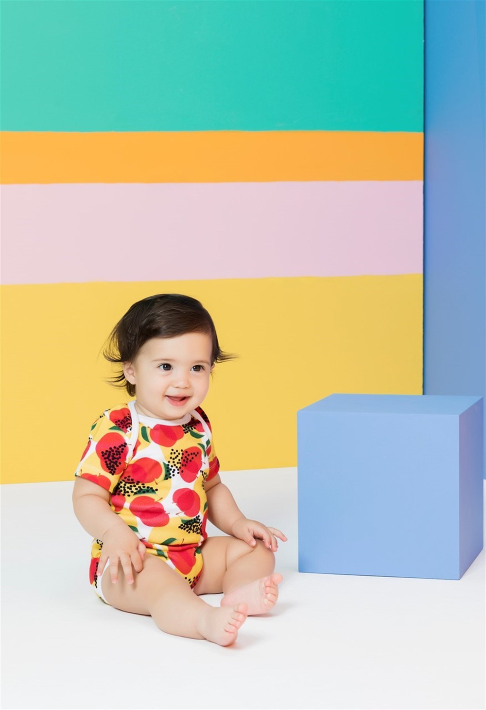 Babyfou Apples Kısa Kollu Body