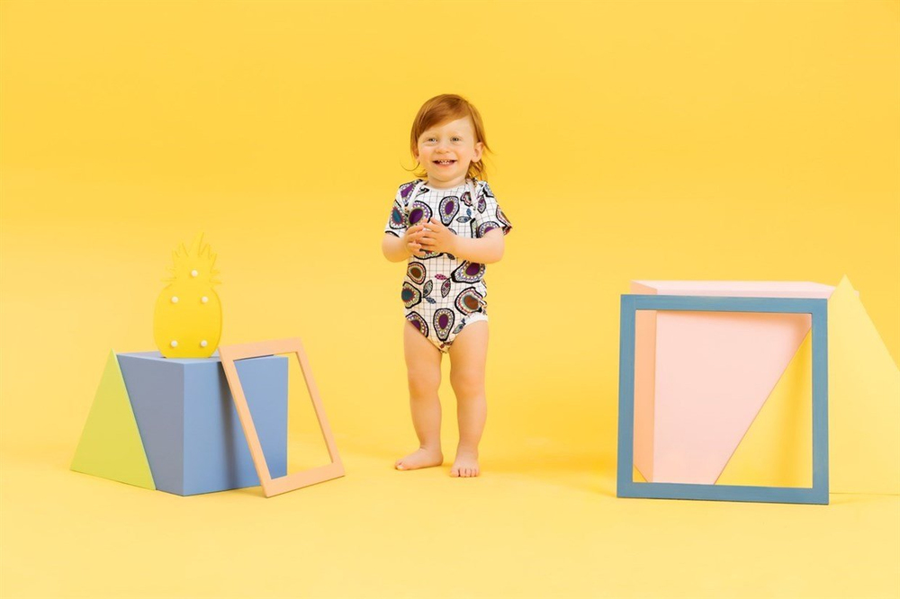 Babyfou Pears Kısa Kollu Body