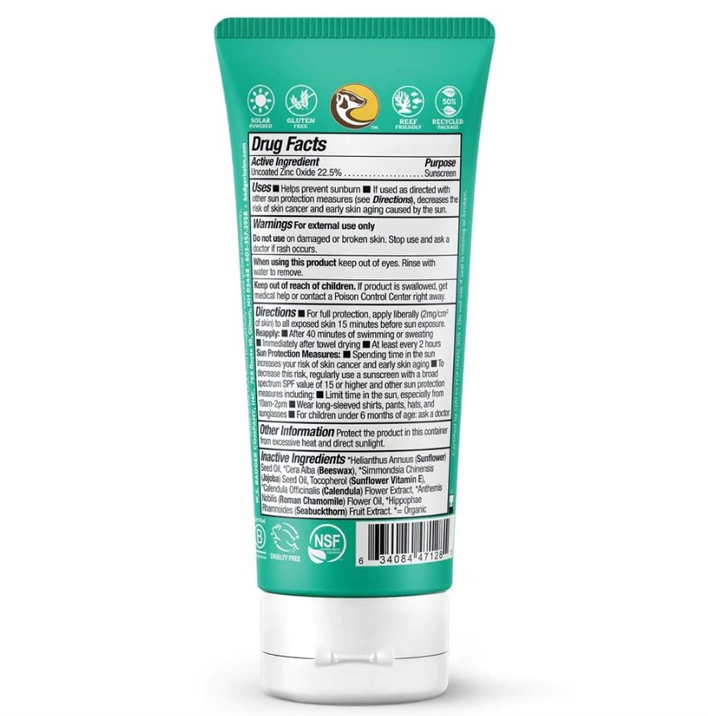 Badger Mineral Filtreli Bebek Güneş Kremi SPF 40