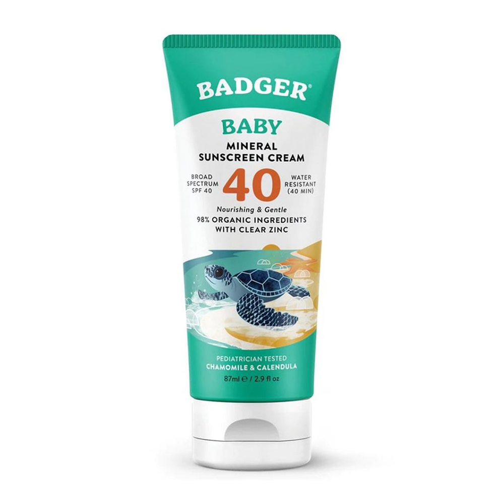 Badger Mineral Filtreli Bebek Güneş Kremi SPF 40