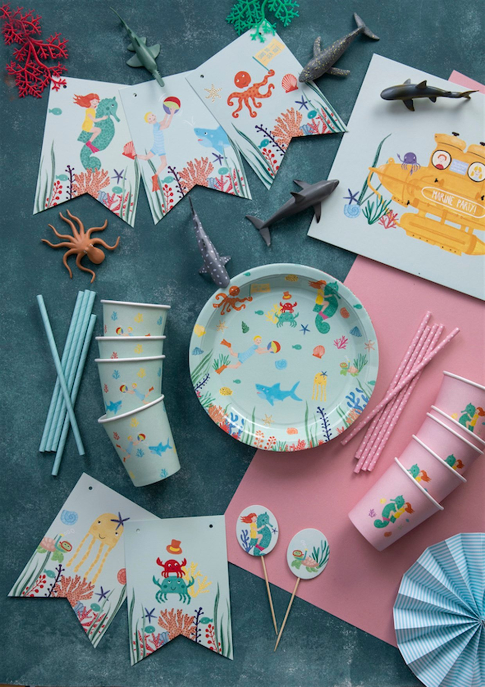 BALIN MANDALIN - DENİZALTI MASA SÜSÜ