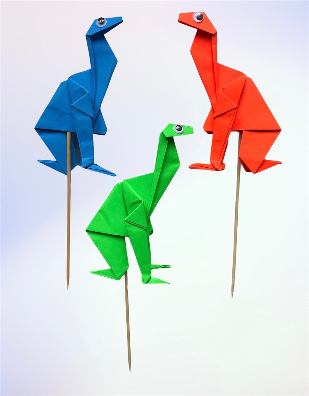 BALIN MANDALIN - DİNOZOR ORIGAMI PASTA ÜSTÜ SÜSÜ