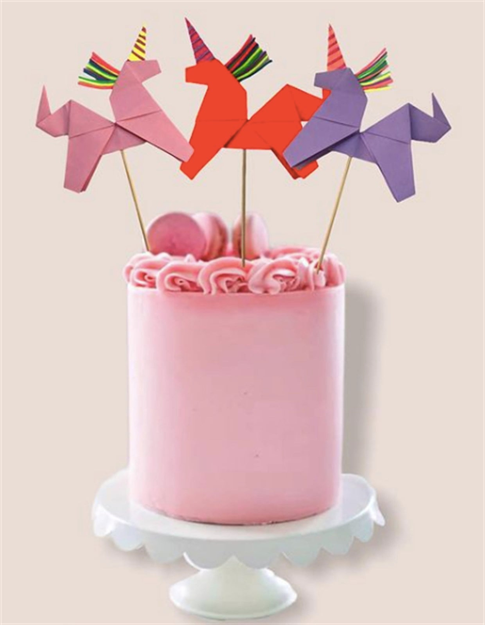 BALIN MANDALIN - UNICORN ORIGAMI PASTA ÜSTÜ SÜSÜ