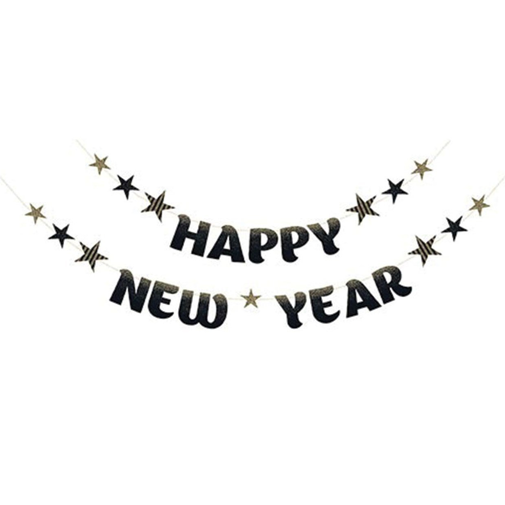 Balonevi Happy New Year Double Banner