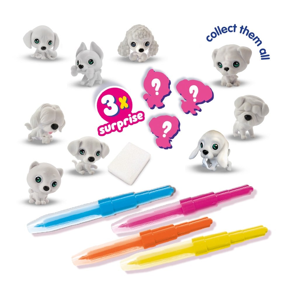 Ses Creative Boya Üfleme Kalemi Puppies Surprise