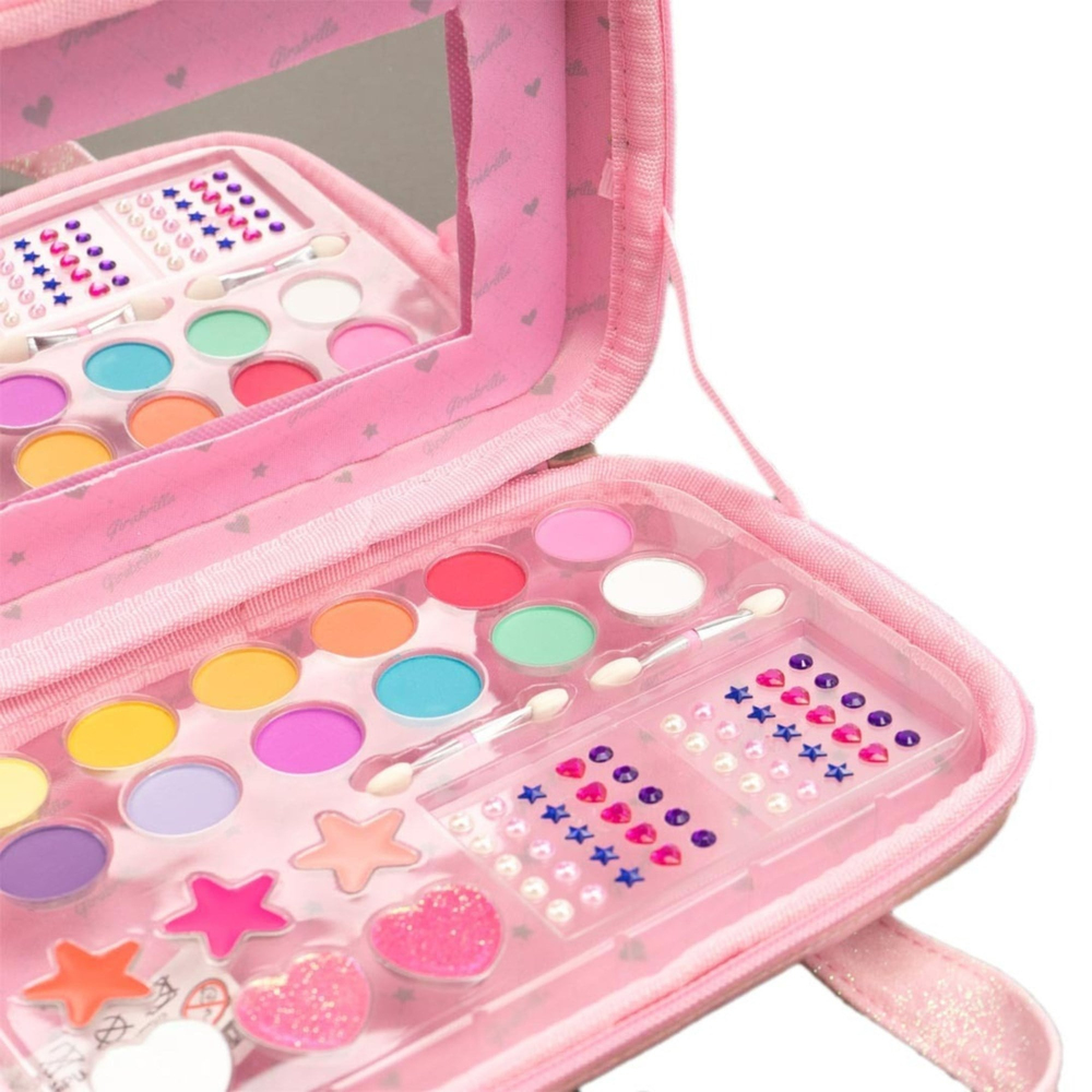 Girabrilla Puffer Makyaj Çantası Açık Pembe