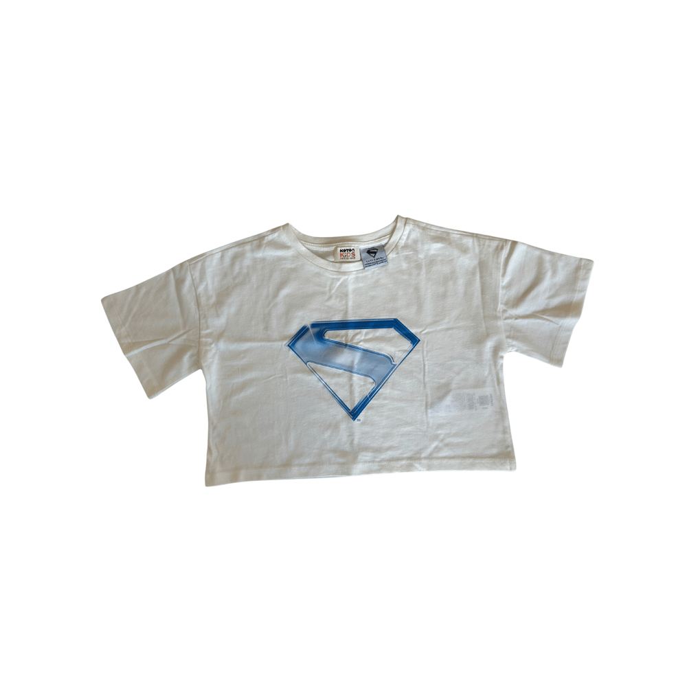 Koton Superman Baskılı Kısa Kollu Tişört 7-8 Yaş