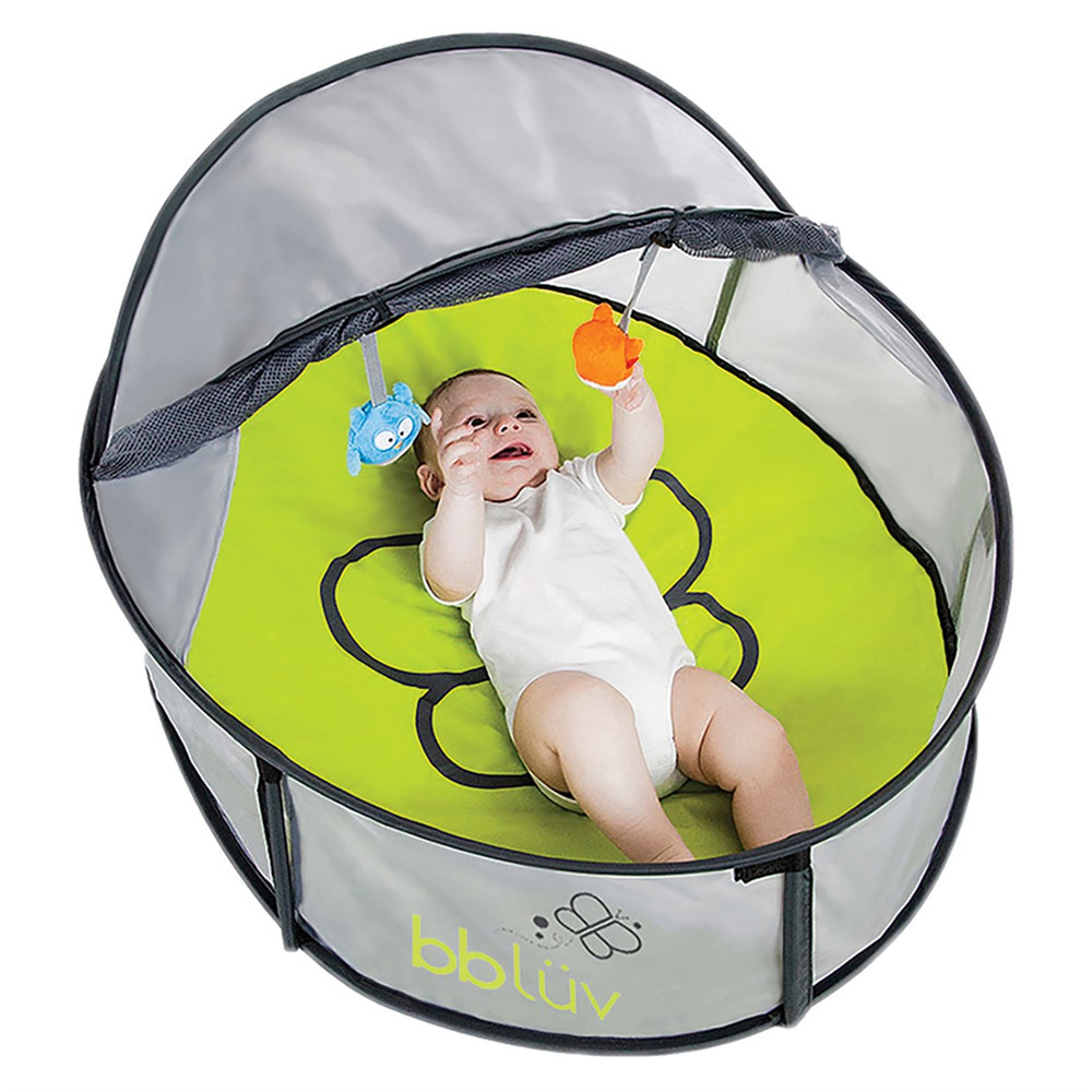 Bblüv Nidö Mini 2'si 1 Arada Seyahat ve Oyun Çadırı Gri