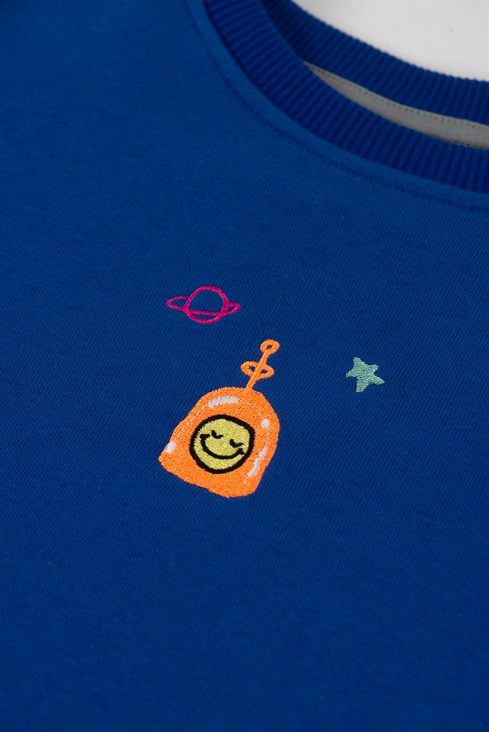 Beetle Beez Astronaut Head Sweatshirt Blue