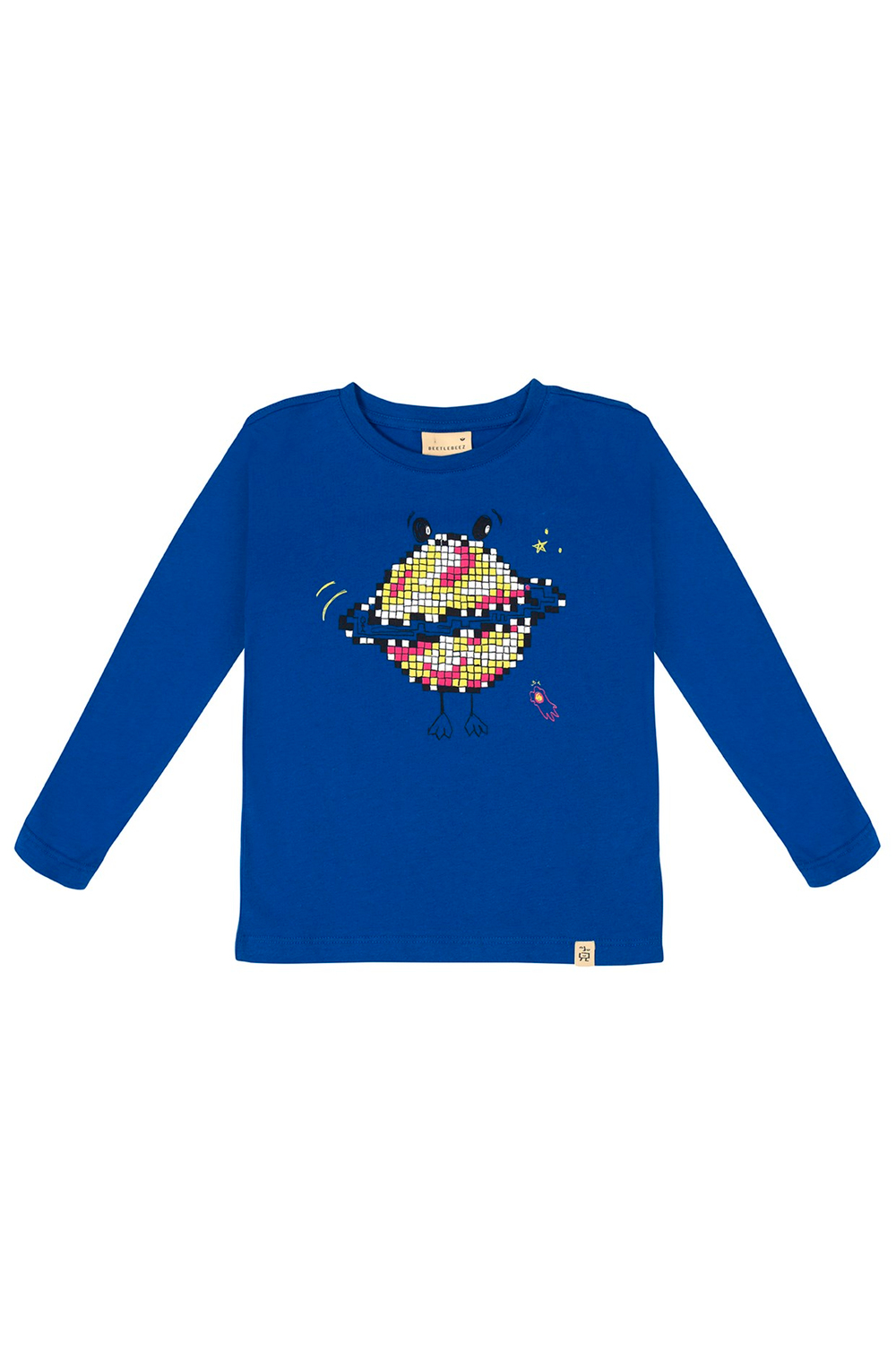 Beetle Beez - Dancing Planet Blue T-shırt