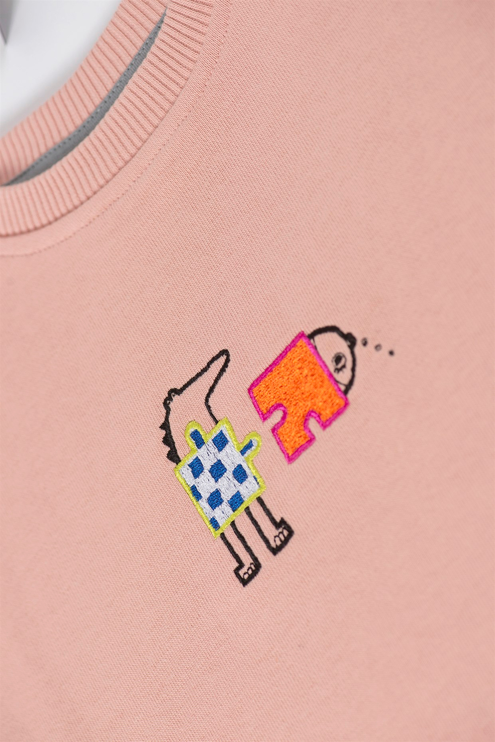 Beetle Beez Dreamy Puzzle Sweatshirt Pink