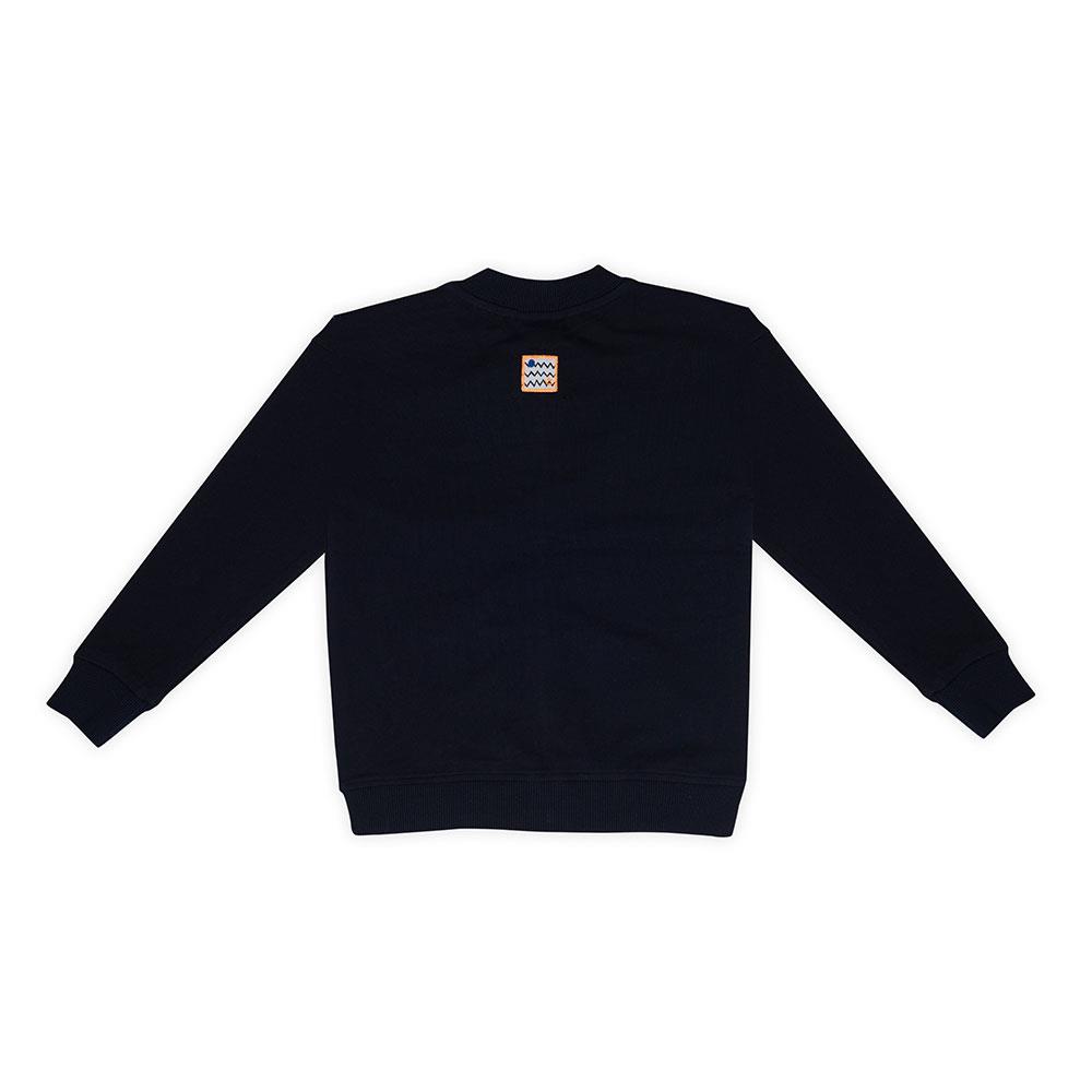 Beetle Beez Fill in the Blank Fermuarlı Sweatshirt Lacivert