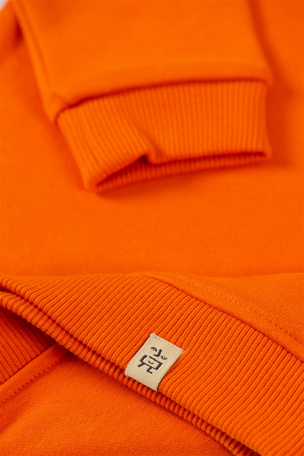 Beetle Beez Orange Smiley Sweatshirt Turuncu 