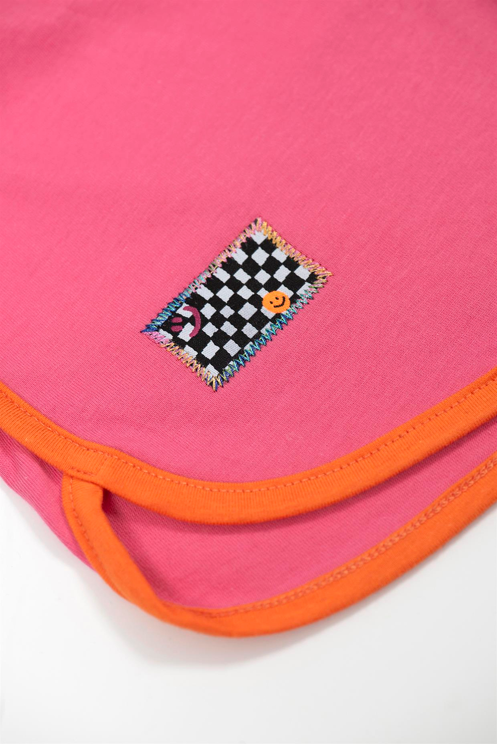 Beetle Beez Retro Pembe Şort Turuncu Kordon