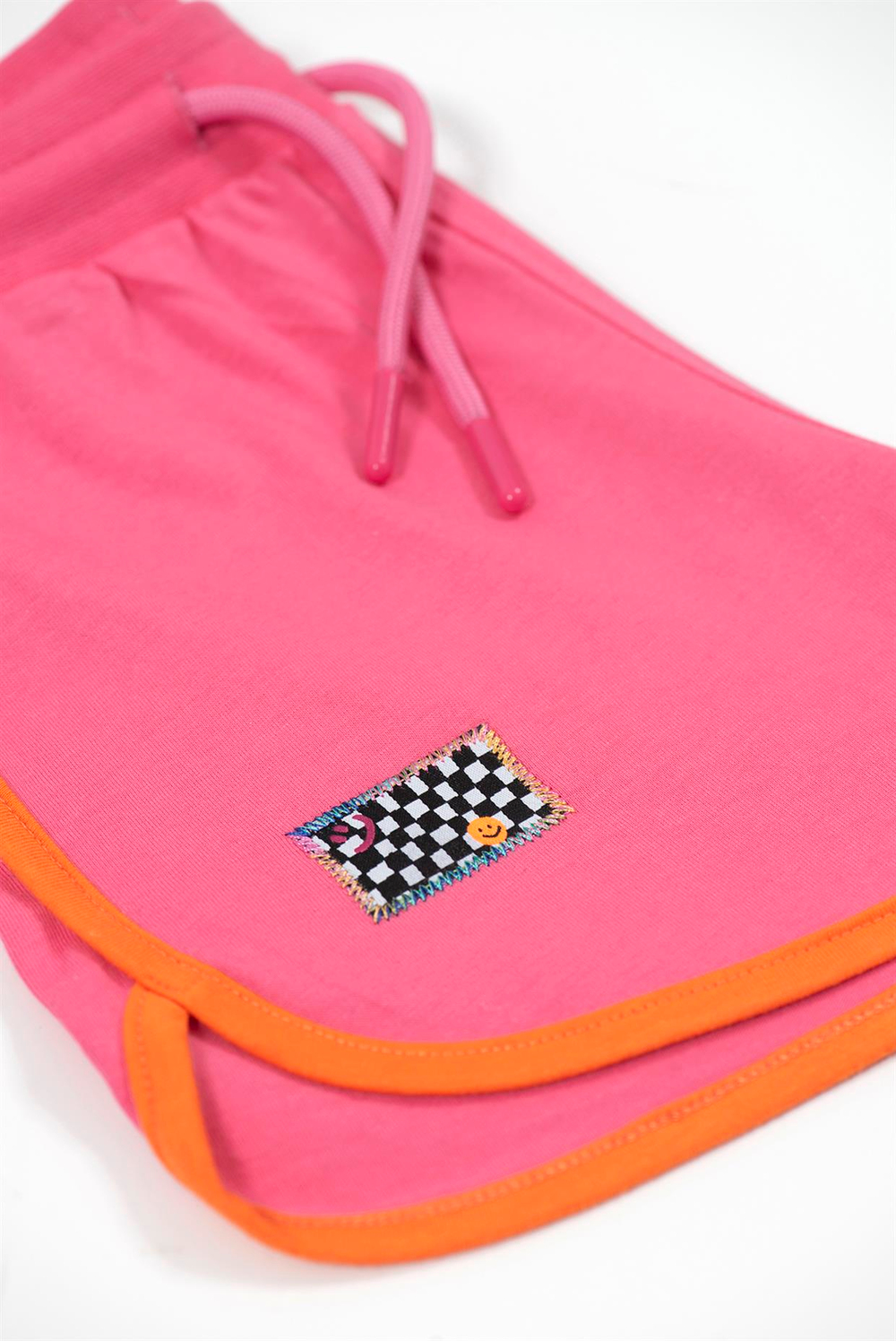 Beetle Beez Retro Pembe Şort Turuncu Kordon