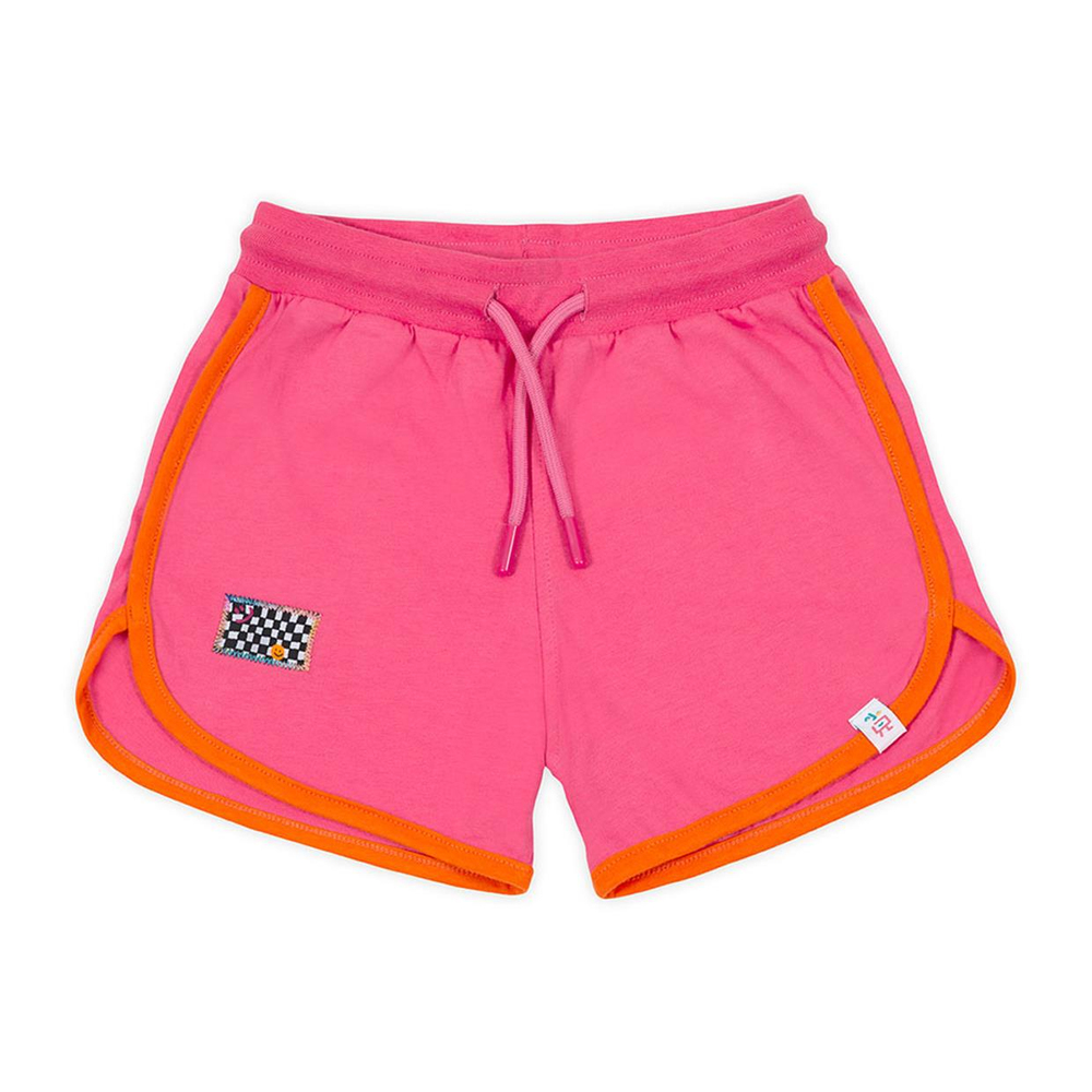 Beetle Beez Retro Pembe Şort Turuncu Kordon