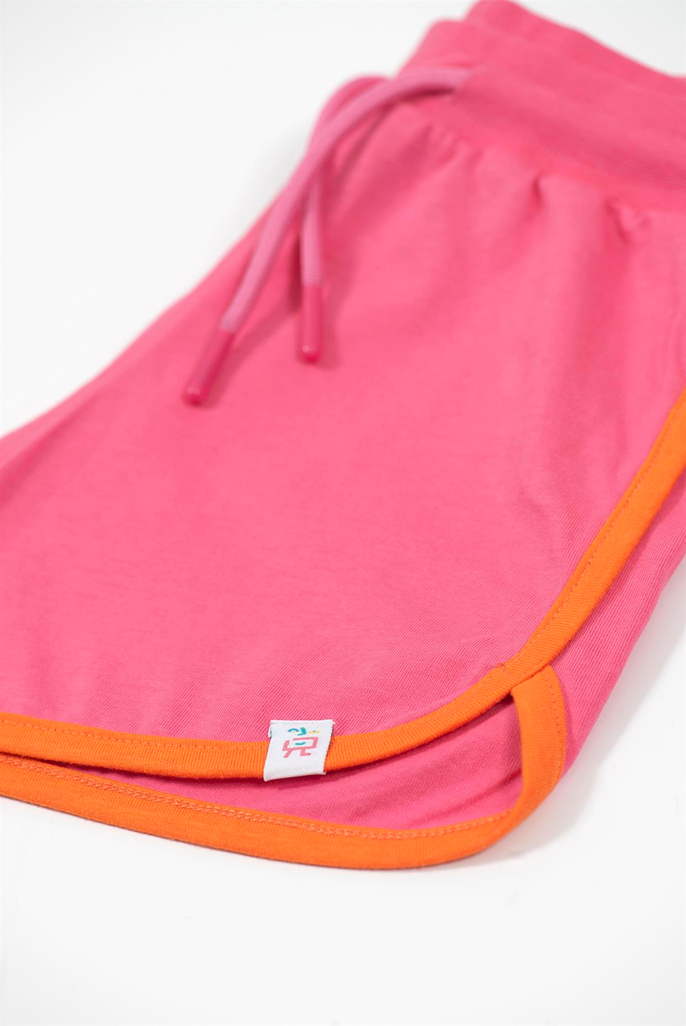 Beetle Beez Retro Pembe Şort Turuncu Kordon