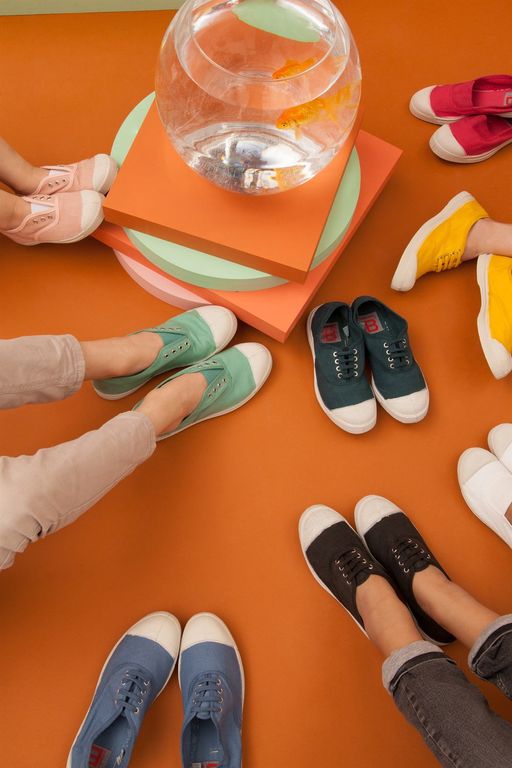 Bensimon Basic Çocuk Tenis Ayakkabısı Matcha