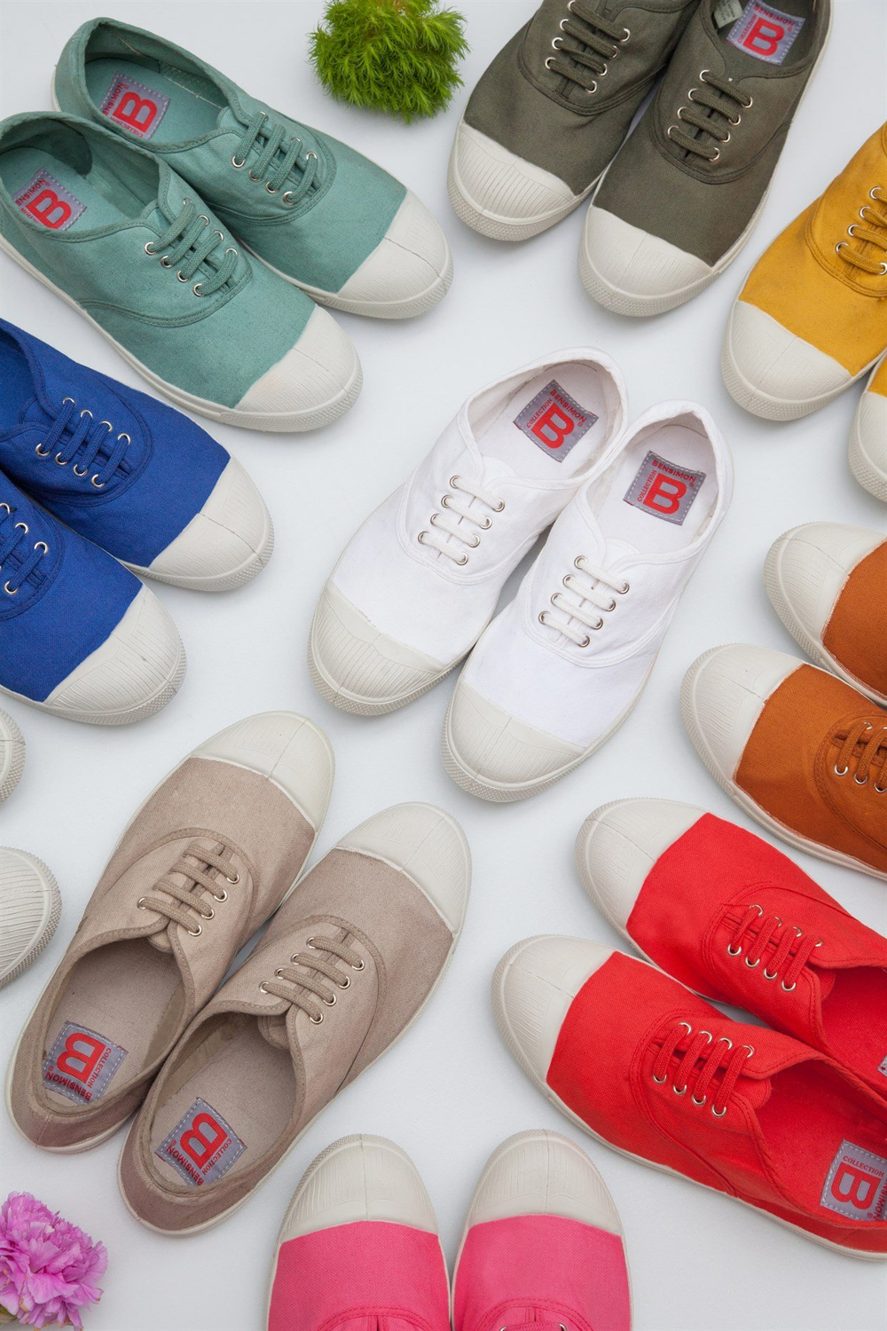 Bensimon Basic Çocuk Tenis Ayakkabısı Kaki