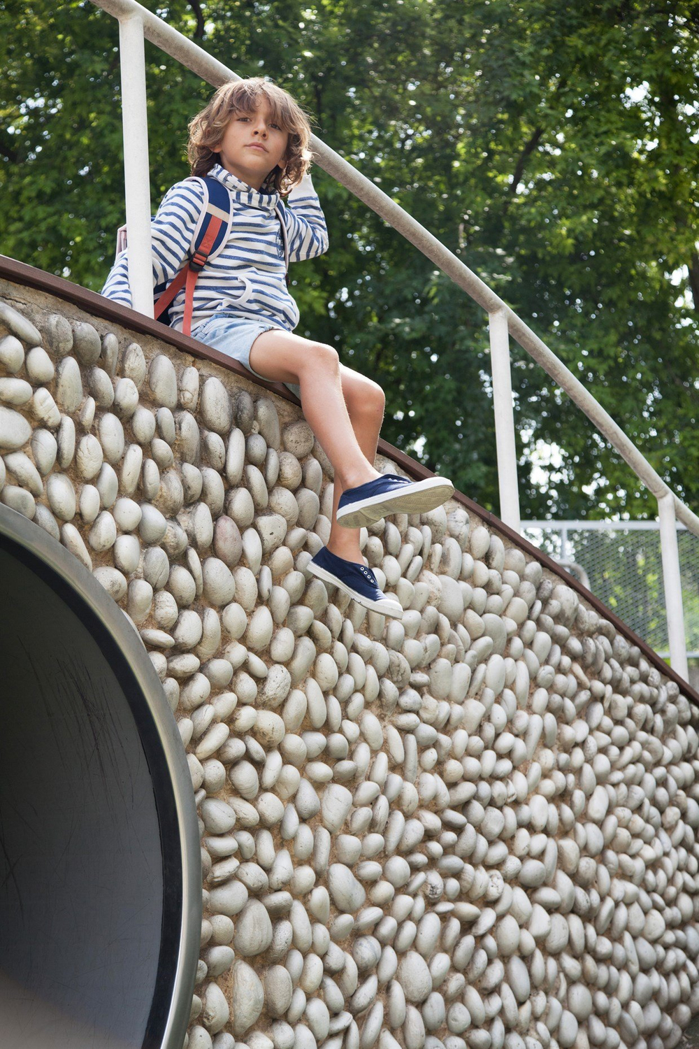 Bensimon Basic Çocuk Tenis Ayakkabısı Hibiscus