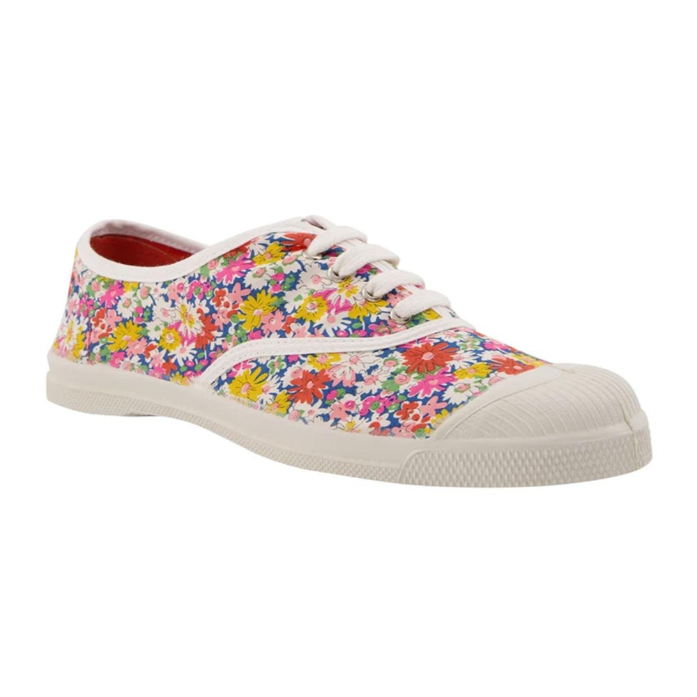 Bensimon Tennis Liberty Yetişkin Kadın Ayakkabısı Fleurs Libby