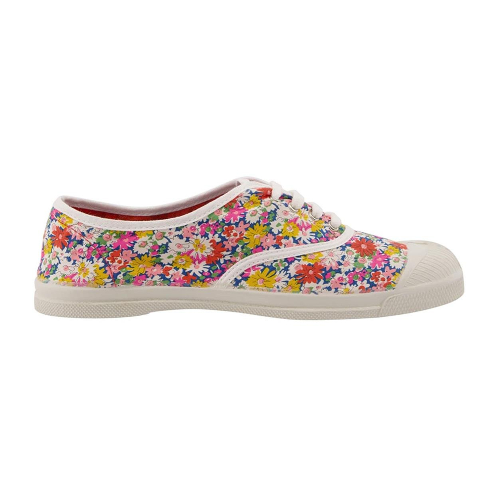 Bensimon Tennis Liberty Yetişkin Kadın Ayakkabısı Fleurs Libby