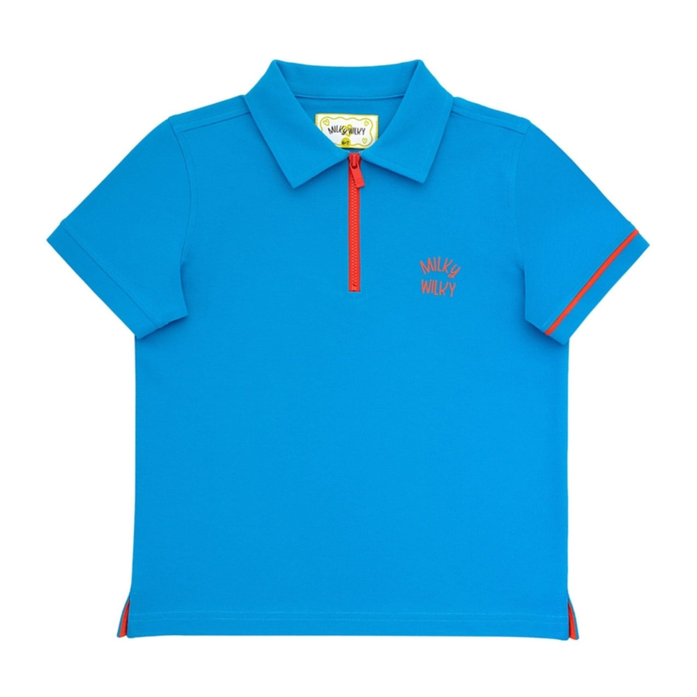 Milky Wilky Ocean Polo Tişört Mavi