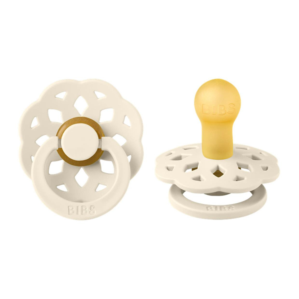 Bibs Boheme Kauçuk Emzik Ivory