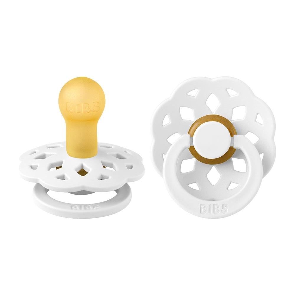 Bibs Boheme Kauçuk Emzik White