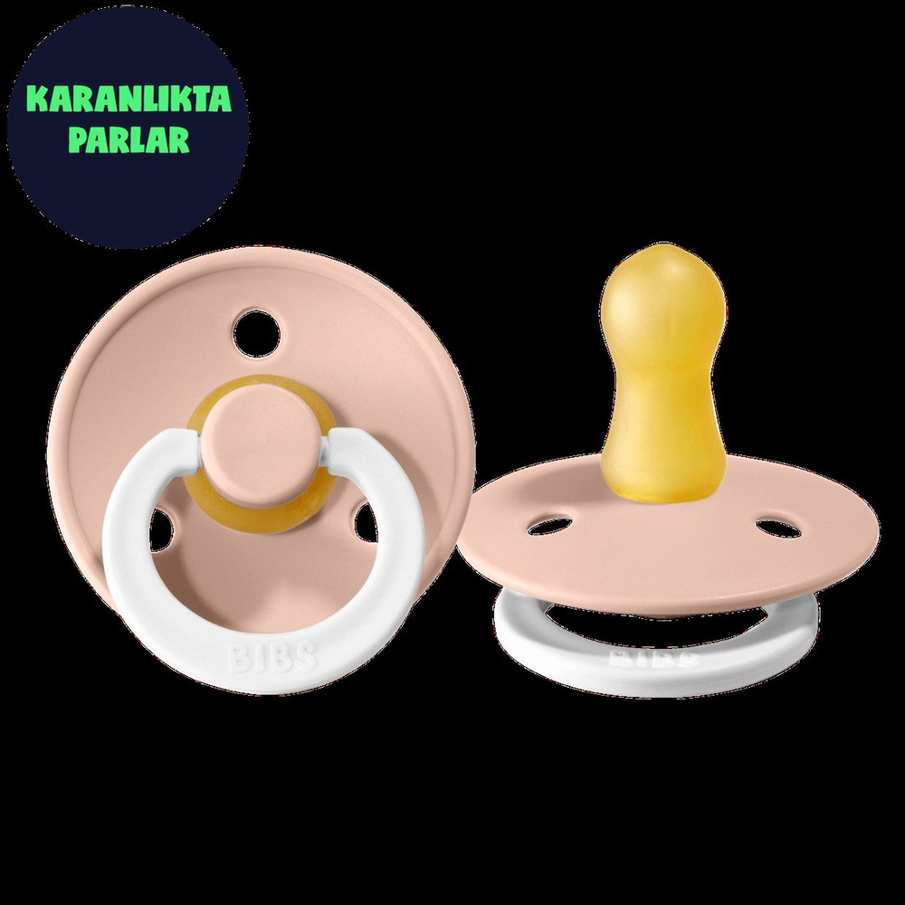 BIBS Colour Emzik - Blush Night - Karanlıkta Parlar