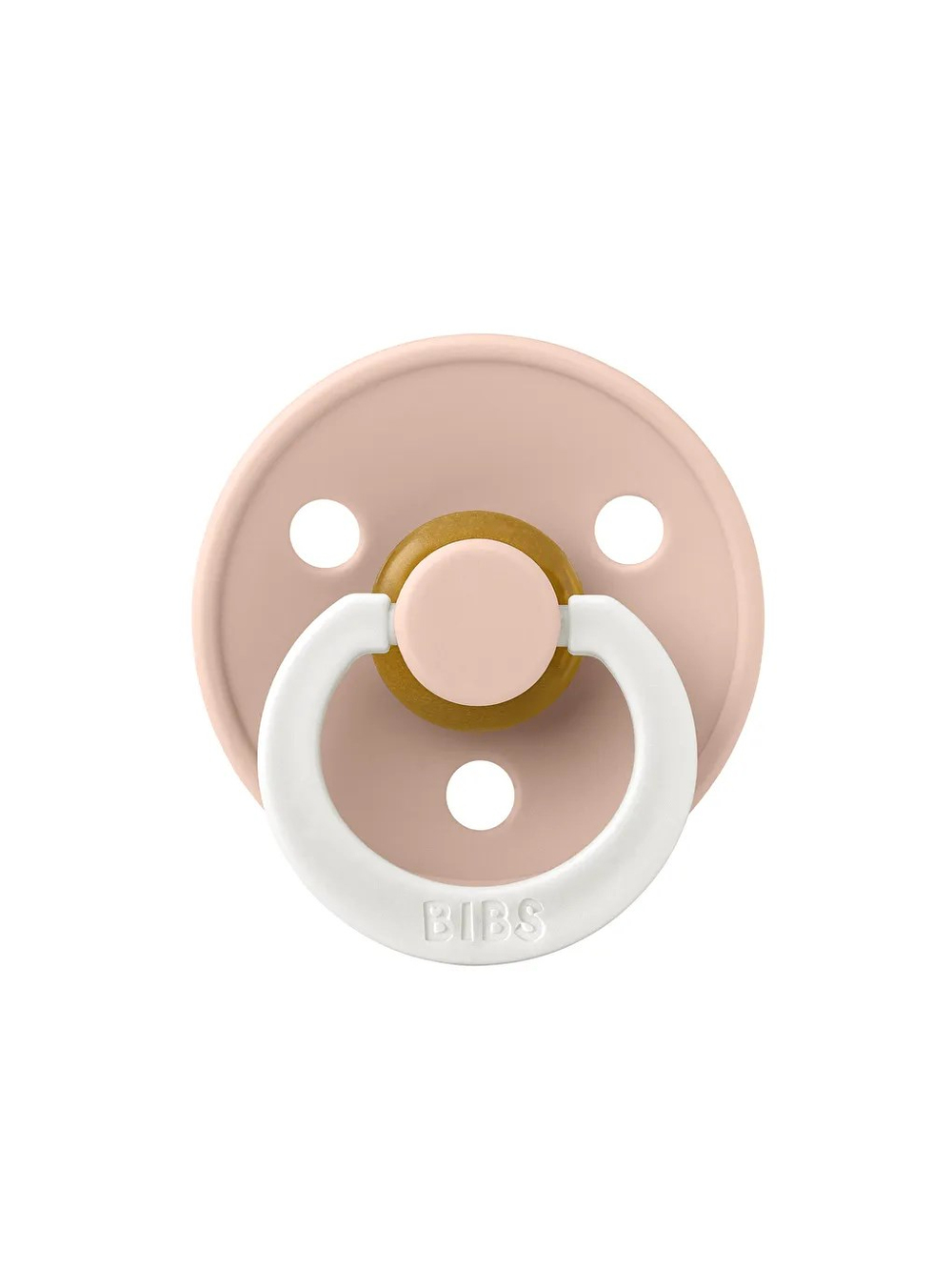 Bibs Colour Kauçuk Emzik-Blush Glow 0-6 Ay